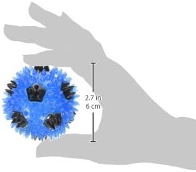 Gnawsome 2.5” Squeak & Light Soccer Ball Dog Toy - Image 3