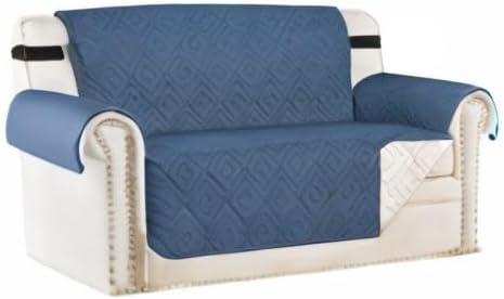 H.VERSAILTEX Reversible Loveseat Cover Furniture Protector Anti-Slip Water - Image 6