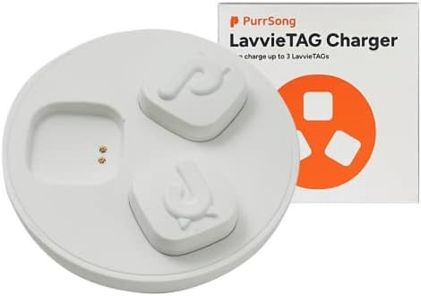 LavvieTAG Charger Smartwatch for cat Fitness Tracker Charge Long Lasts one by PurrSong