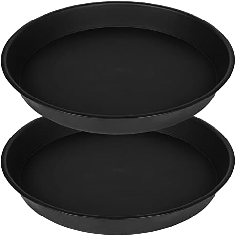 2 Pack of 16 17 inch Plant Saucer, 2.3" Depth, Plant Trays by Bleuhome