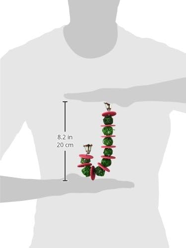 Super Bird Creations SB186 Vine Ball Candy Cane Bird Toy, Small/Medium Bird Size - Image 7
