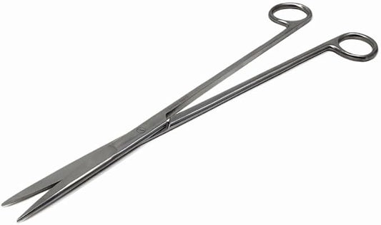 Aquarium Scissors Stainless Steel 12" Extra Long Water Grass Scissors by HIGH+TECH+INSTRUMENTS