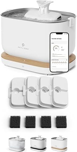 Bundle of PETLIBRO App Monitoring Cat Water Fountain by PETLIBRO