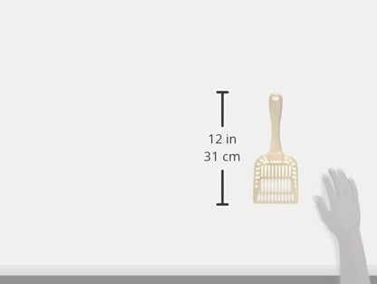 Petmate Litter Scoop for Cats, Jumbo Size, Bleached Linen - Image 3