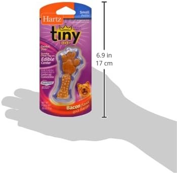 Hartz Chew 'n Clean Dental Duo Bacon Flavored Dental Dog Chew Toy and Treat - Image 10