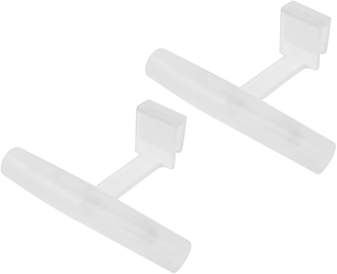 2PCS Bird Perch Stands, Acrylic Parrot Feeder Playstand Window Bird Feeder by Mioyoow