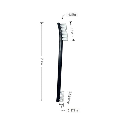 Anti-Static Nylon Bristles Deep Clean Soft Cleaning Brush: 8 Nylon Brushes - Image 4
