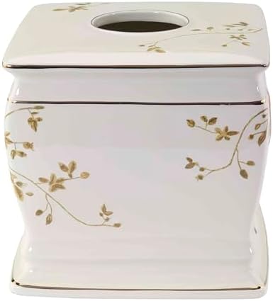 Avanti Linens - Tissue Box Cover, Decorative Countertop Accessories, Nature - Image 4