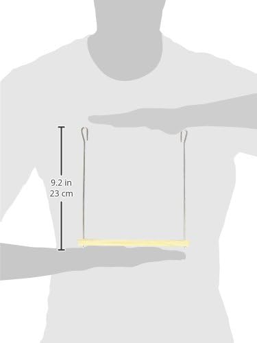 Prevue Pet Products BPV204 Birch Bird U-Type Swing, 8-1/2-Inch - Image 2