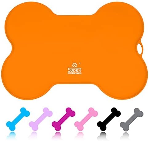 Super Design Dog Food Mat Dog Bowl Mat by SUPERDESIGN