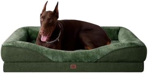 EHEYCIGA Orthopedic XL Dog Bed for Large Sized Dog, Waterproof Liner & Washable by EHEYCIGA