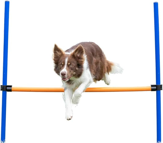 TRIXIE Agility Hurdle Adjustable Dog Jump, Dog Obstacle Course Equipment 1 x by TRIXIE