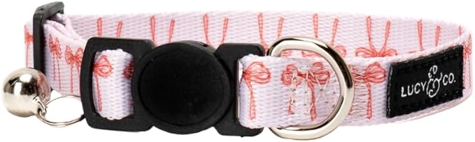 Lucy & Co. Take a Bow Breakaway Cat Collar by LucyCo