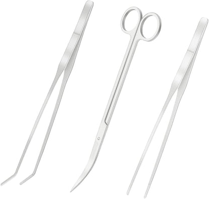 LILYS PET Stainless Steel Aquarium Tank Aquatic Plant Tools Sets by LILYS+PET