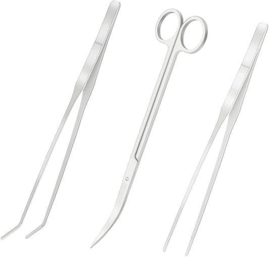LILYS PET Stainless Steel Aquarium Tank Aquatic Plant Tools Sets by LILYS+PET