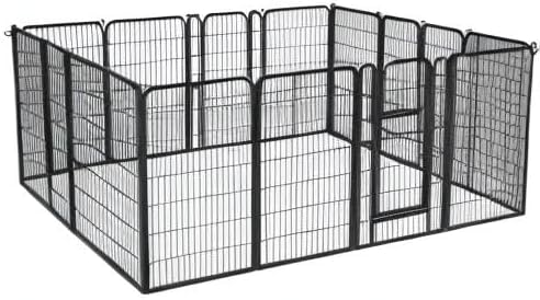 Yaheetech Dog Playpen Outdoor, 47 inch 16 Panels Dog Pen Indoor Heavy Duty - Image 9