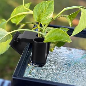 4 Pk Upgraded Aquarium Plant Holder, 3-Hole Hanging Aquarium Plant Holder - Image 5