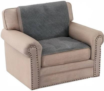 H.VERSAILTEX Plush Chenille Couch Armrest Cover 2 Packs Thick and Soft Sofa - Image 9