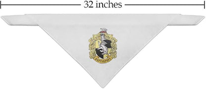 GRAPHICS & MORE Harry Potter Hufflepuff Painted Crest Dog Pet Bandana - Image 2