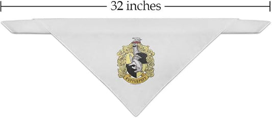 GRAPHICS & MORE Harry Potter Hufflepuff Painted Crest Dog Pet Bandana - Image 2