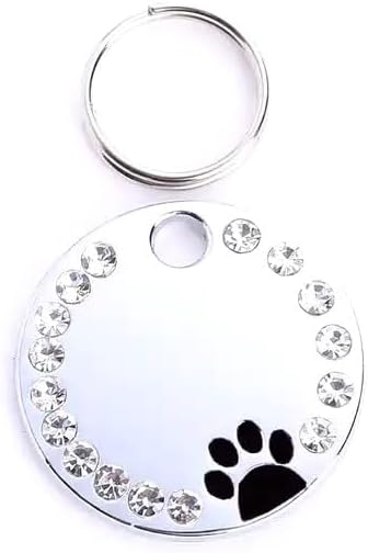 Personalized Dog/Cat Cute Paw Pet ID Tag by COOLLIANT