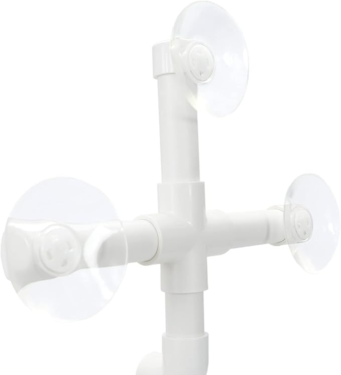 Bird Portable Suction Cup Shower Perch Window Wall Standing Platform - Image 6