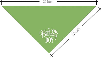 Happy Birthday Dog Bandana for Small Medium Large Dogs - Image 2