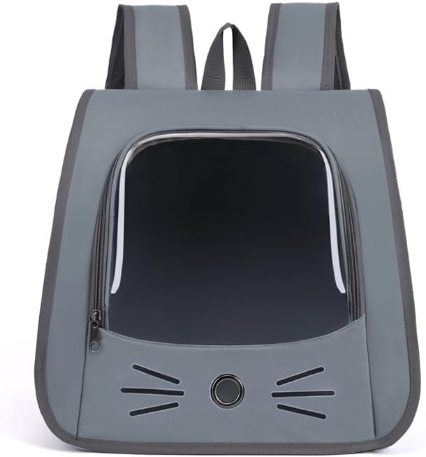 Pet Backpack Carrier, Traveler Breathable Transparent Carrier by Unknown