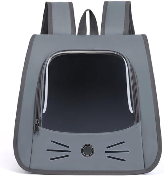 Pet Backpack Carrier, Traveler Breathable Transparent Carrier by Unknown