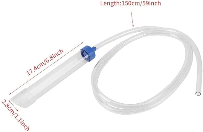 Manual Water Changer Gravel Cleaner Water Filter Syphon Tube Fluids Transfer - Image 4