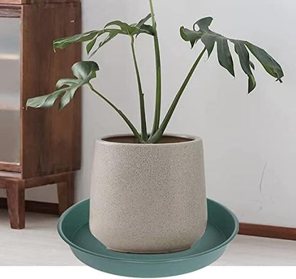 6 Pack of 12 inch Plant Saucer Bird Bath Bowl, Heavy Duty Plastic Plant Saucer - Image 7