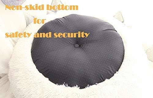 BODISEINT Modern Soft Plush Round Pet Bed - Image 3