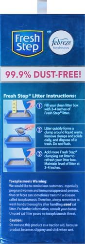 Fresh Step Clumping Cat Litter, 14 lbs - Image 13