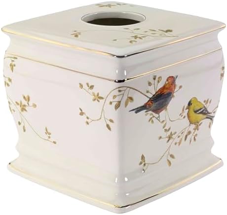 Avanti Linens - Tissue Box Cover, Decorative Countertop Accessories, Nature - Image 5