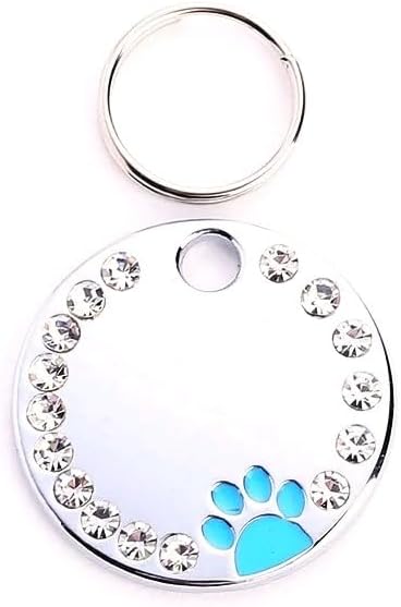 Personalized Dog/Cat Cute Paw Pet ID Tag by COOLLIANT