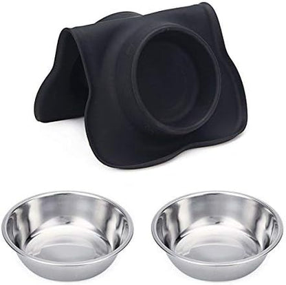 Hubulk Pet Dog Bowls 2 Stainless Steel Dog Bowl - Image 7