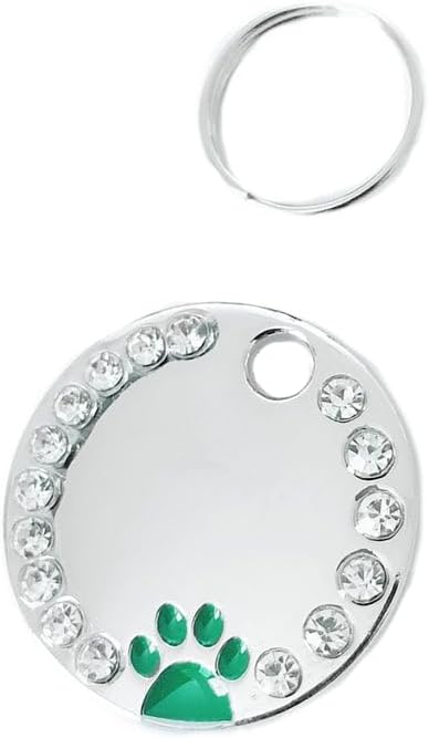 Personalized Dog/Cat Cute Paw Pet ID Tag by COOLLIANT