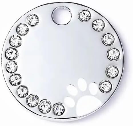 Personalized Dog/Cat Cute Paw Pet ID Tag - Image 8