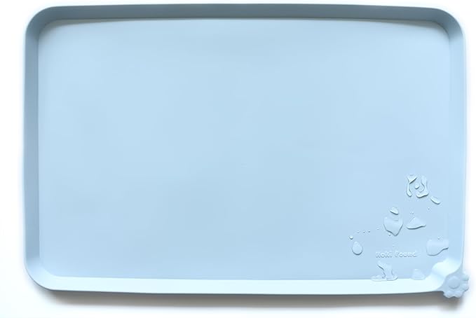 Hoki Found L Silicone Non Slip Pet Dog Cat Bowl Mats by Hoki+Found