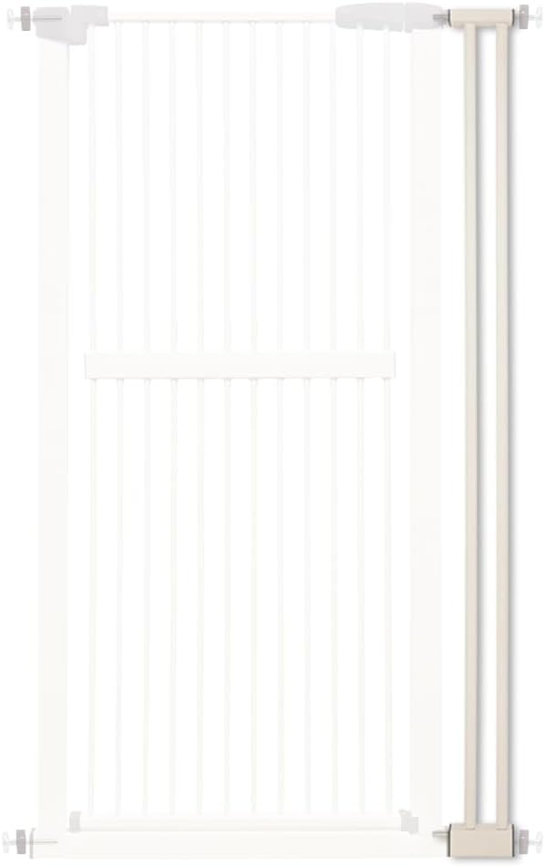 Lumizone Extra Tall Cat Gate Extension Kit 61.02" High Pressure Mounted 4.13" by Lumizone
