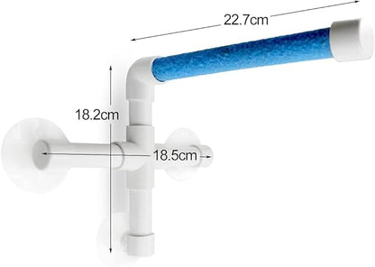 Bird Shower Perch with Suction Cup, Parrot Window Perch Stand, Parakeet Bath - Image 2
