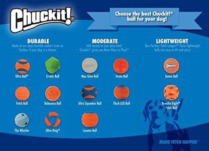 Chuckit! Dog Tennis Ball Dog Toy, Extra Large - Image 6