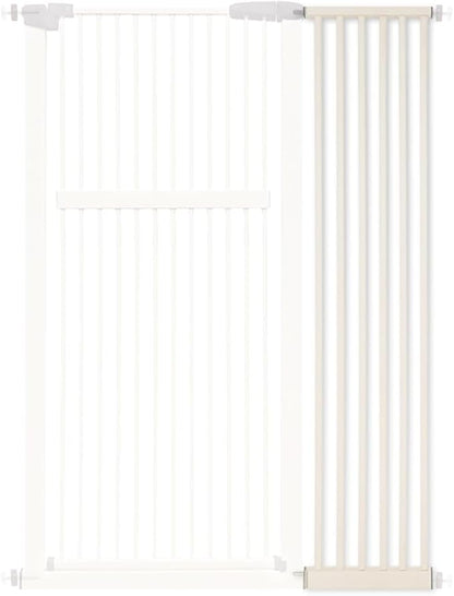 Lumizone Extra Tall Pet Gate 55.12" High Pressure Mounted 12.60" Wide Extension by Lumizone