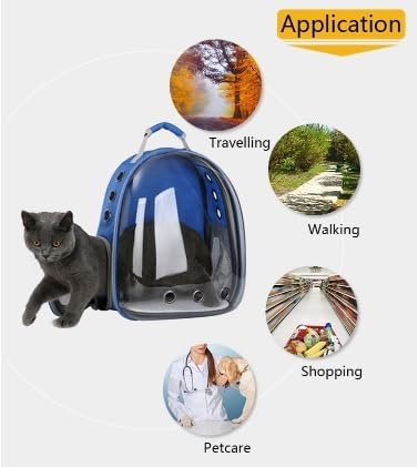Backpack Pet Carriers- Pet Bubble Backpack, Pet Capsule Knapsack, Small Space - Image 2