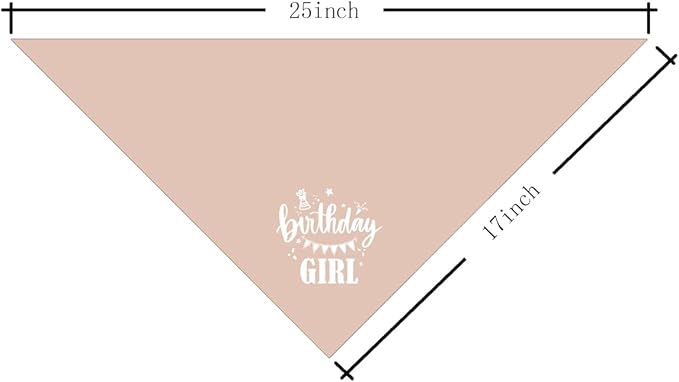 Birthday Girl Dog Bandana - Image 4