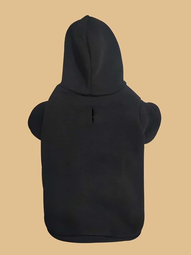 QWINEE Basic Dog Hoodie Sweatshirt Puppy Sweater Warm Cat Costumes Pet Clothes - Image 3