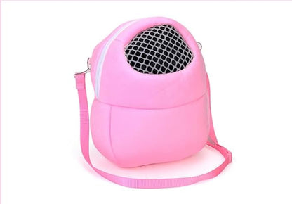 Pet Carrier Backpack for Small Animals, Travel Handbag for Cat, Guinea Pig - Image 9