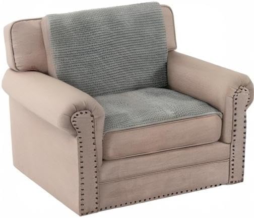 H.VERSAILTEX Plush Chenille Couch Armrest Cover 2 Packs Thick and Soft Sofa - Image 9