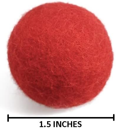 Wool Cat Toys - Felt Cat Toy Balls - Image 2