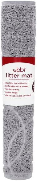 Ubbi Pet Cat Litter Mat, Non-Slip Litter Trapping Mat - Image 3